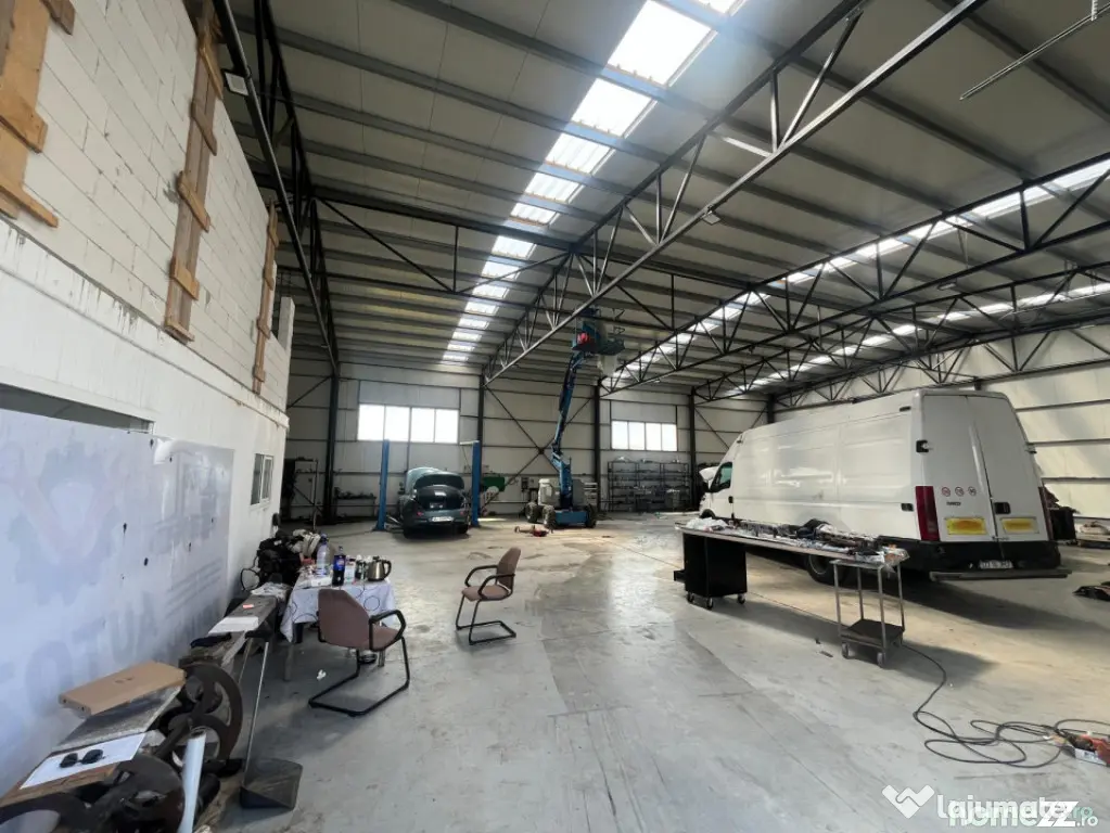 Teren 12.600 mp cu hală nouă 600 mp, oportunitate investi?