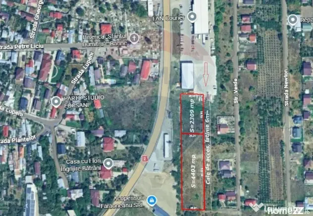 Teren intravilan 6712mp Focsani / FAN COURIER - Focsani (Vrancea)