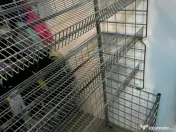 Rafturi metalice pentru aprozar – stare excelentă! 