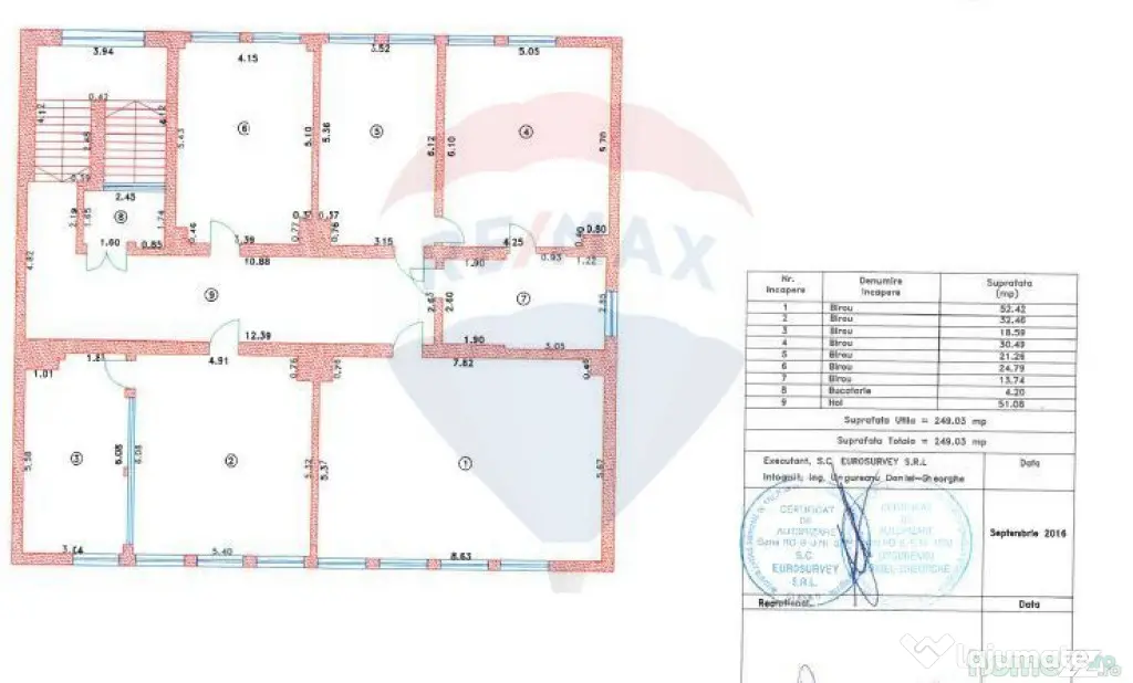 Spatiu birouri in vila | zona Stefan cel Mare | Barbu Vac...