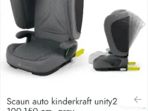 Kinderkraft, Unity 2, I-Size, scaun auto, Grey, 100-150 cm, 15-36 kg