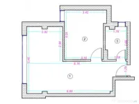 Apartament 2 camere, 45mp, finisat, zona Donath 