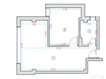 Apartament 2 camere, 45mp, finisat, zona Donath