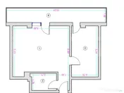 Apartament 2 camere, 49mp, finisat, zona Donath 