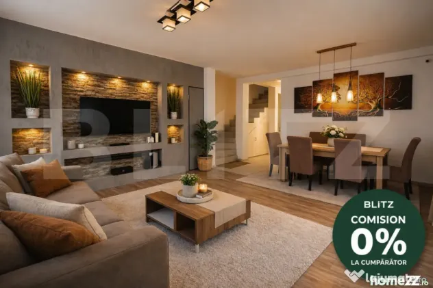 Duplex 3 camere | Mureseni, | Aproape de Plaza Mall