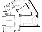 Apartament 4 camere, 2 băi- zona Turist 