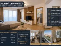 Garsonieră decomandată 40 mp | Bloc 2019 | Lift | Balcon | 