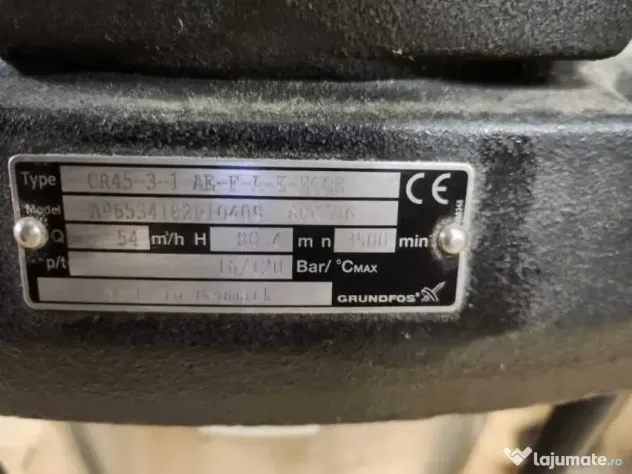 Pompe Grundfos CR pentru debite foarte mari - Recirculare