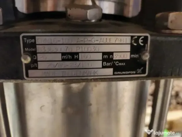 Pompe Grundfos CR pentru debite foarte mari - Recirculare