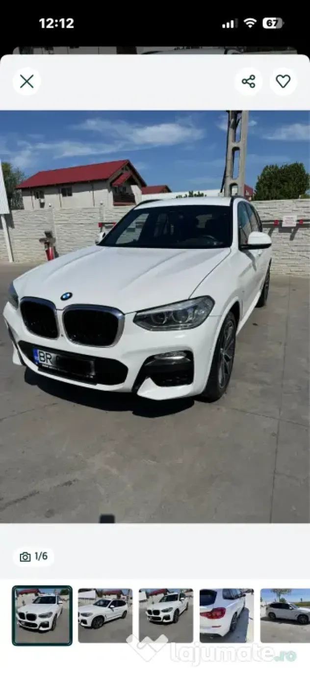 BMW X3 2018 M Paket