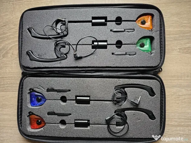 Lansete Black Widow/set 4 swingere/geanta Nash/mulineta Fox/vesta Prologic