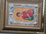 Icoana Argintata-Sfantul Pantelimon Relief 3 D 