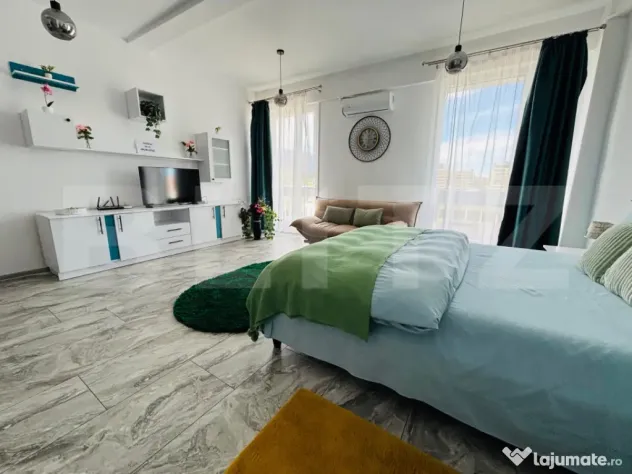 Garsonieră cochetă Astra, mobilată modern, ideală pentru