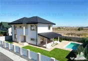 Vila lux 5 camere cu piscina in Dragomiresti-Vale 