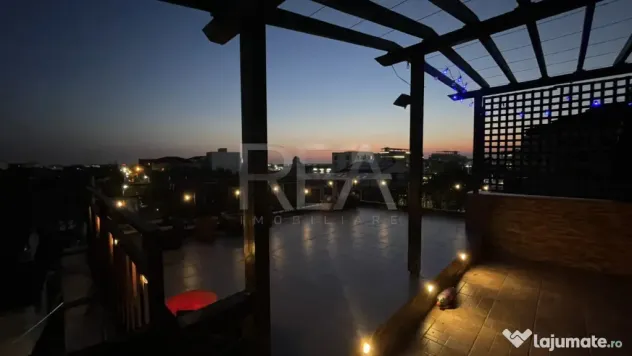 PENTHOUSE PANORAMIC IN VILA - BRAGADIRU - 155 MP terasa pano