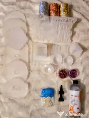 Set Rășină Epoxidică A DIY (483ml) – Kit Start-Up Artizanat & Bijuterii NOU 