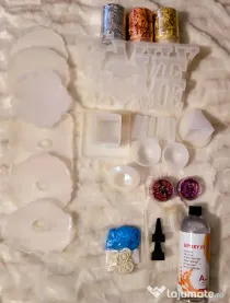 Set Rășină Epoxidică A DIY (483ml) – Kit Start-Up Artizanat & Bijuterii NOU