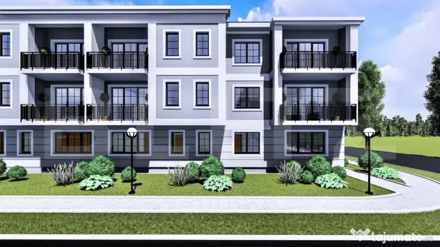 Teren intravilan 2043 mp, PUZ aprobat – locuințe înșiru