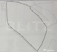 Teren 16.871 mp cu utilități la intrare și panoramă supe 