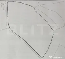 Teren 16.871 mp cu utilități la intrare și panoramă supe