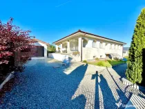 Casă elegantă, design mediteranean, demisol + parter, gara