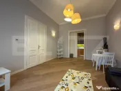 Apartament ultracentral, 65 metri patrati, mobilat si utilat 