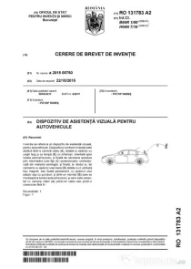 Inventie AlterVision - dispozitiv asistenta vizuala auto