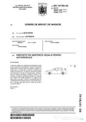 Inventie AlterVision - dispozitiv asistenta vizuala auto 