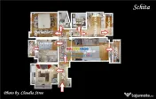 Tur Virtual apartament 4 camere TURDA METROU Grivita 