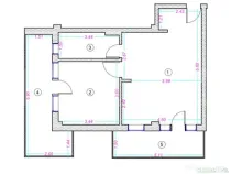 Apartament 2 camere, 44 mp, finisat, zona Donath