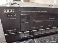 dublu casetofon deck Akai hx-a305w 