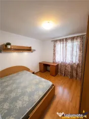 Decomandat, 3 camere, 2 bai, spatiu verde, mobilat, utilat, 
