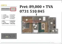 2 Camere Decomandat | 49,25 MP | Bloc Nou 2026
