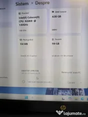 Laptop HP 250 G6, 4 GB,  SSD SATA 128 GB, functional 