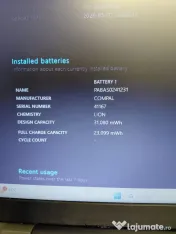 Laptop HP 250 G6, 4 GB,  SSD SATA 128 GB, functional 