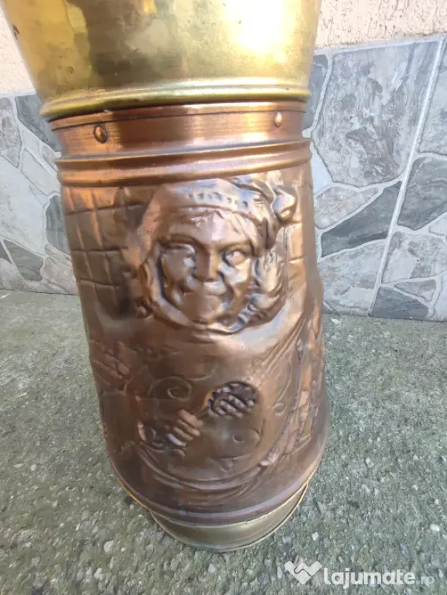 Cărbunar vintage metaloplastie