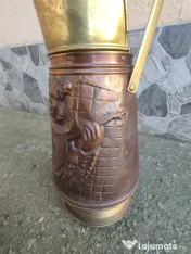 Cărbunar vintage metaloplastie 