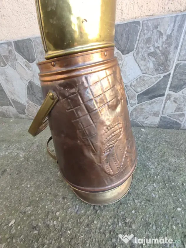 Cărbunar vintage metaloplastie