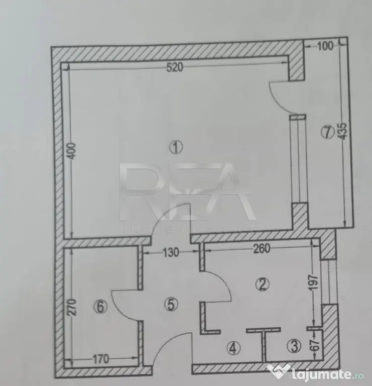 Garsonieră Vitan decomandată, et. 4, an 1990, metrou, 40 m