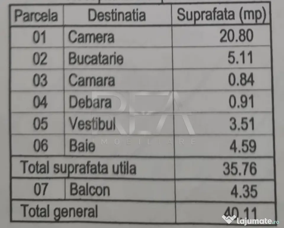 Garsonieră Vitan decomandată, et. 4, an 1990, metrou, 40 m