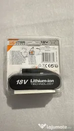 Acumulator Dexter Power 18V 2.0Ah Li-Ion – Nou, sigilat*