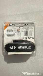 Acumulator Dexter Power 18V 2.0Ah Li-Ion – Nou, sigilat* 