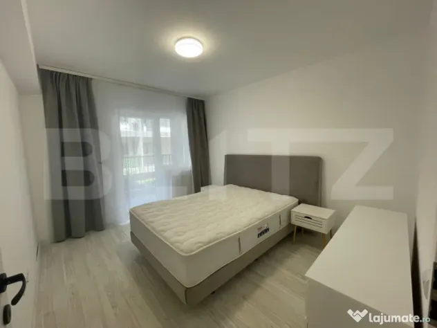 Apartament nou, 2 camere, 55 mp, balcon generos, parcare, zo