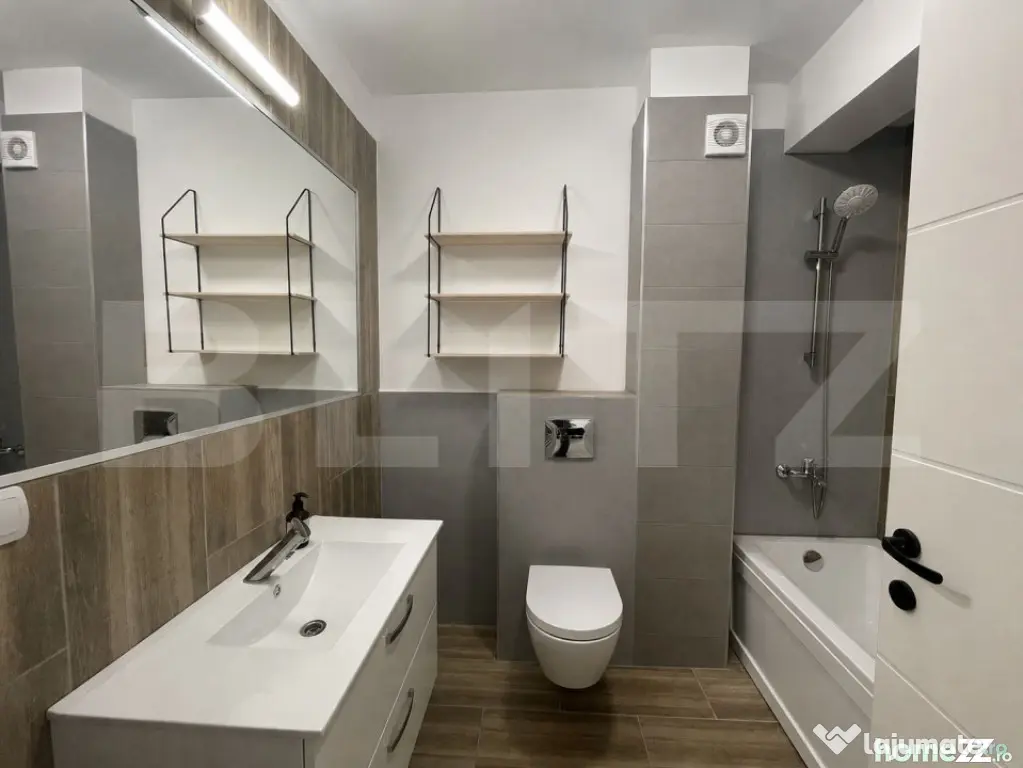 Apartament nou, 2 camere, 55 mp, balcon generos, parcare, zo - Floresti (Cluj)