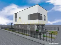 Casa individuala P 1E - 4 camere 3 bai dressing - teren 70