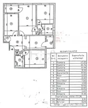 4 camere- Etajul 3/8- Bloc Anvelopat-84,51 mp-Modoran Ene 
