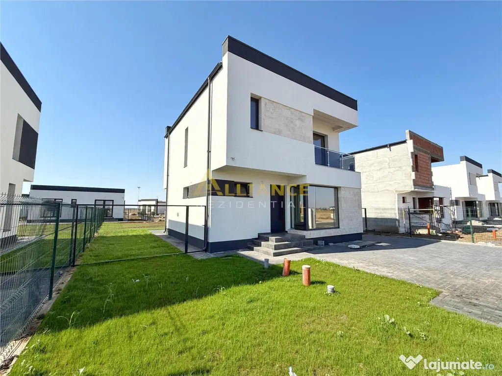 Vila individuala P 1E ||4 camere 3 bai || 350mp teren || 2 m