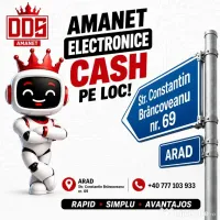 Servicii amanetare electronice Arad DDD Amanet 