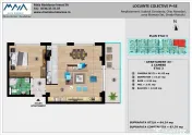 2 Camere Mamaia Nord cu vedere frontala la Mare | Mobilat si 