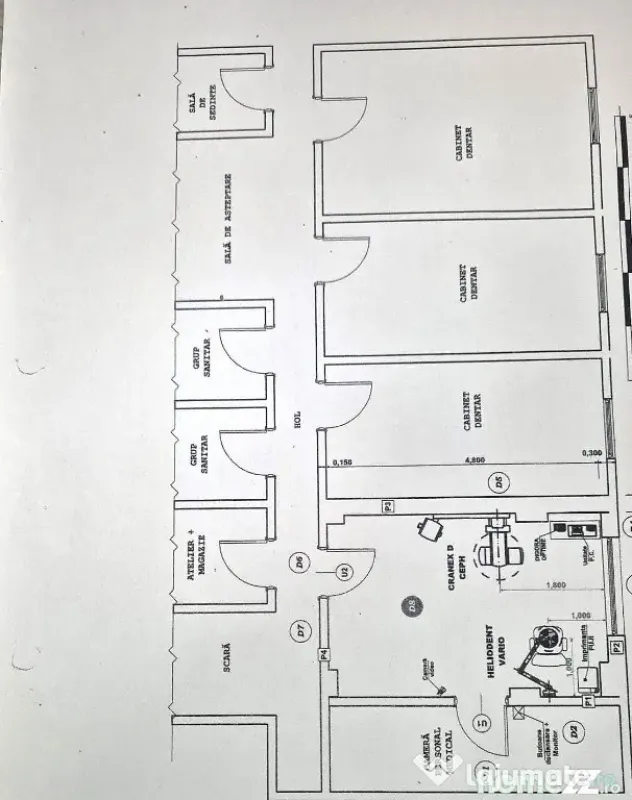 De Vânzare: Cabinet Medical 20 mp – Galați, Mazepa 1 (Afacere Cheie /